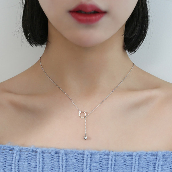 Стилно дамско тънко колие с верижка