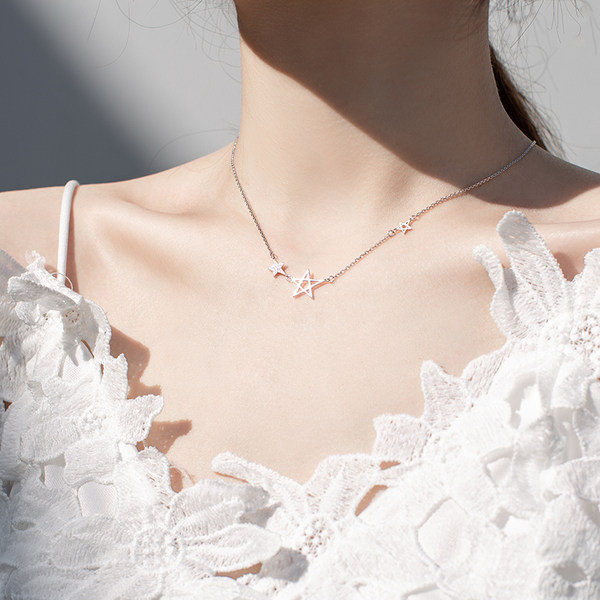 Γυναικεία αλυσίδα με μενταγιόν αστέρι