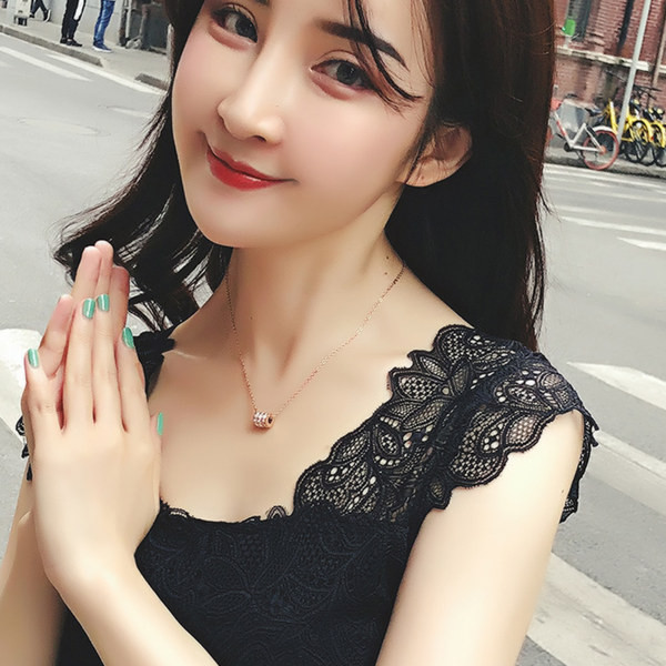 Γυναικείο κολιέ με διακοσμητικές πέτρες