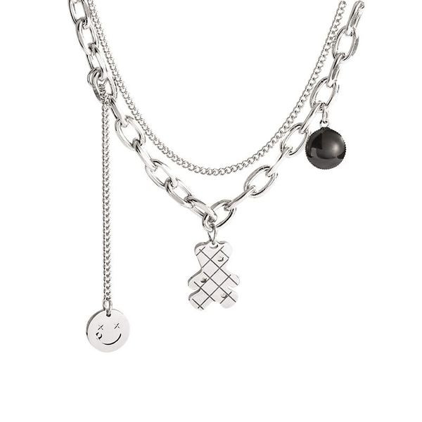 Καθημερινό γυναικείο κολιέ με τρία μενταγιόν