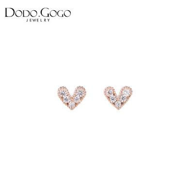 Γυναικεία σκουλαρίκια σε τρία χρώματα με πέτρες