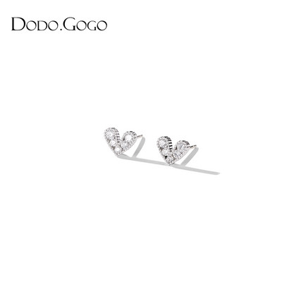 Γυναικεία σκουλαρίκια σε τρία χρώματα με πέτρες