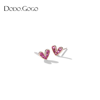 Γυναικεία σκουλαρίκια σε τρία χρώματα με πέτρες