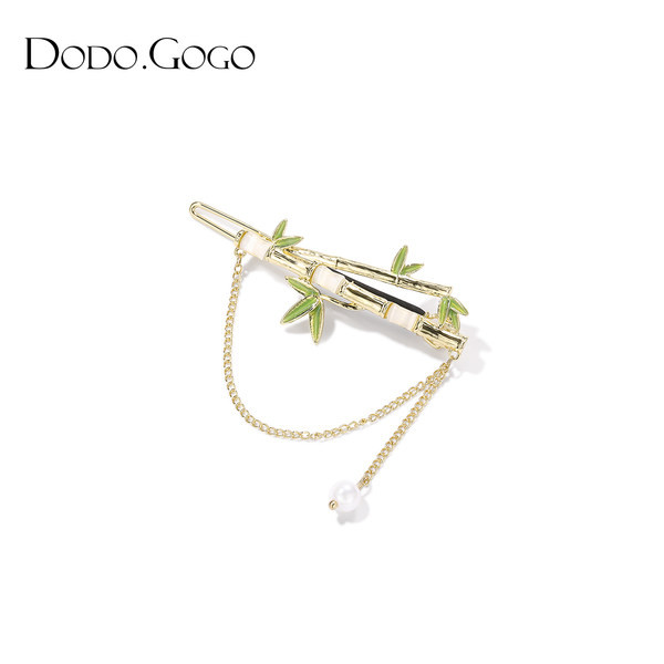 Γυναικεία φουρκέτα με μενταγιόν και πέτρες