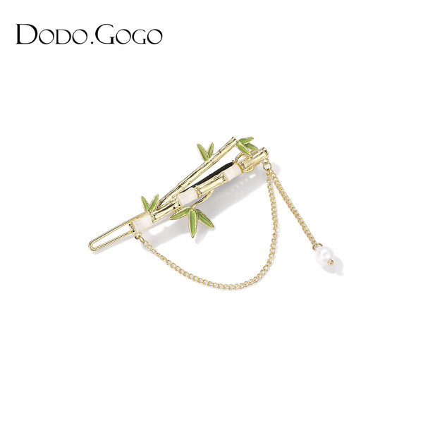 Γυναικεία φουρκέτα με μενταγιόν και πέτρες