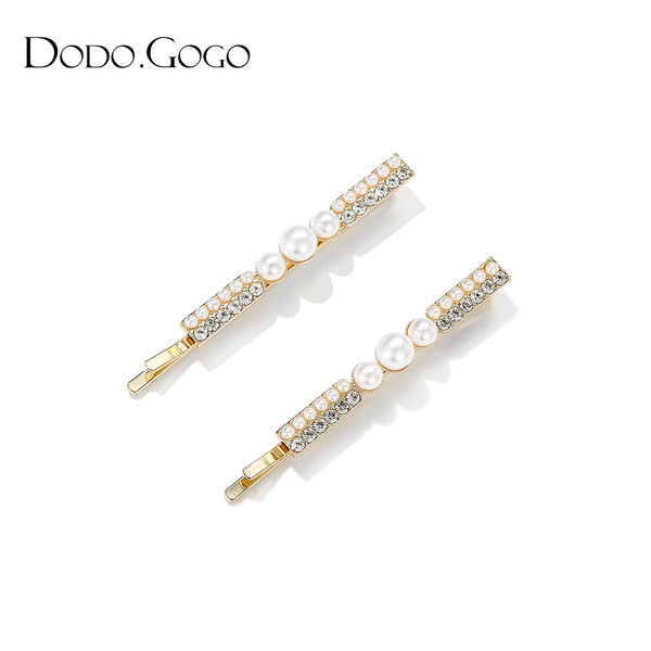 Γυναικεία φουρκέτα με πέτρες και πέρλες