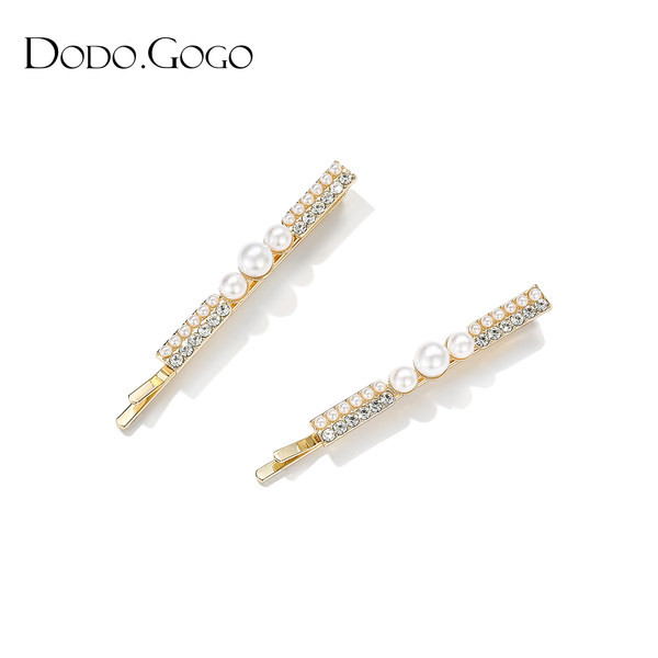 Γυναικεία φουρκέτα με πέτρες και πέρλες