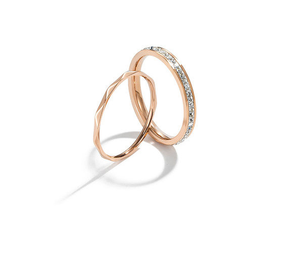 Γυναικείο σετ σκουλαρίκια σε χρυσό και ασημί χρώμα με διακοσμητικές πέτρες