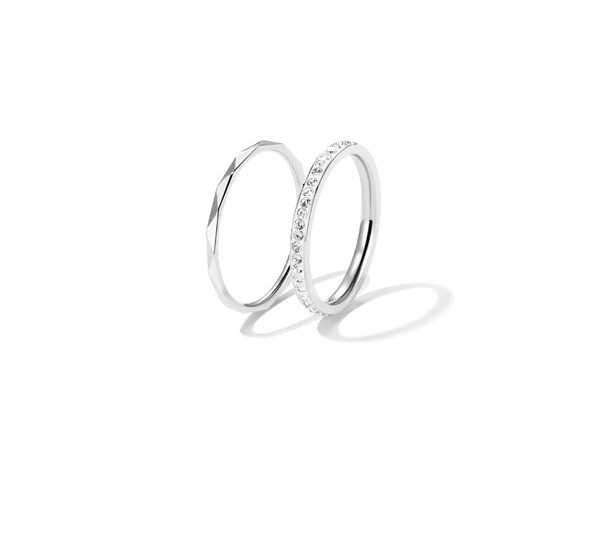 Γυναικείο σετ σκουλαρίκια σε χρυσό και ασημί χρώμα με διακοσμητικές πέτρες