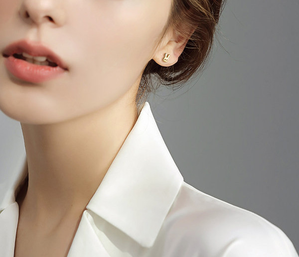 Casual γυναικεία σκουλαρίκια απλό μοντέλο