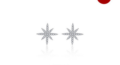 Γυναικεία σκουλαρίκια star σε τρία χρώματα