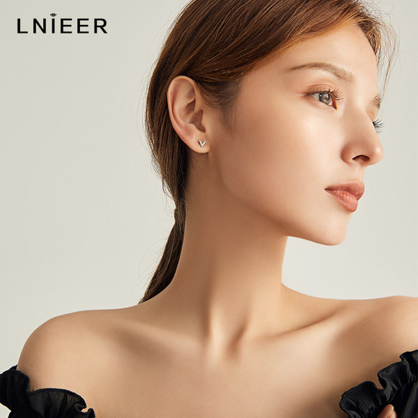 Дамски обици с камъни - два цвята