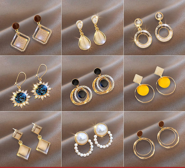 Ženske naušnice - različiti modeli