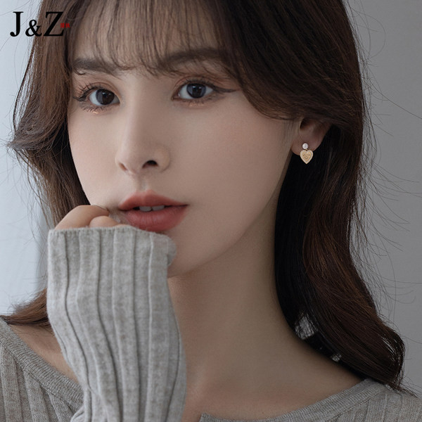 Cercei de damă din aur cu pietre și perle