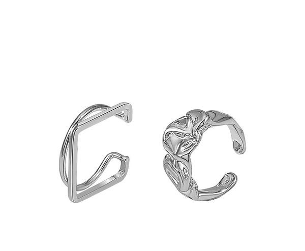 Νέο μοντέλο γυναικείο ατσάλινο δαχτυλίδι δύο τεμαχίων