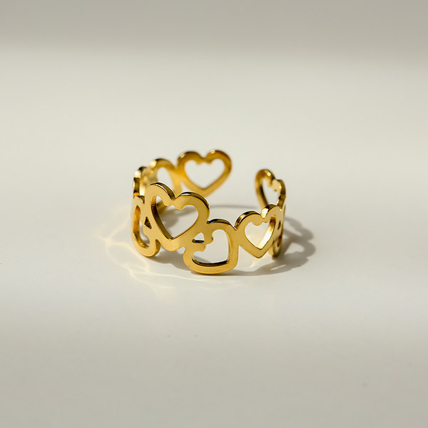 Γυναικείο δαχτυλίδι της καρδιάς