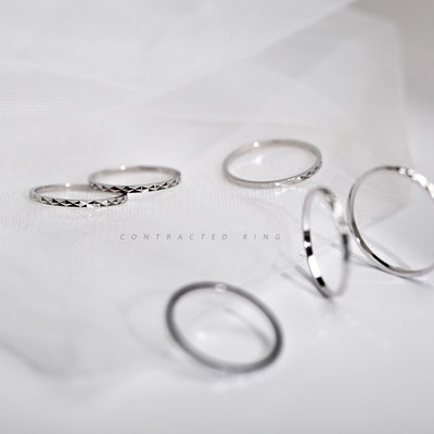 Νέο μοντέλο γυναικείο ατσάλινο δαχτυλίδι δύο τεμαχίων