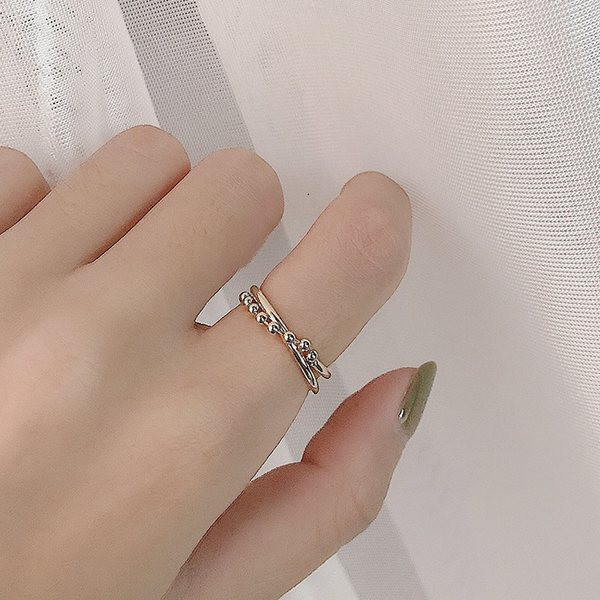 Inel de dama model cross