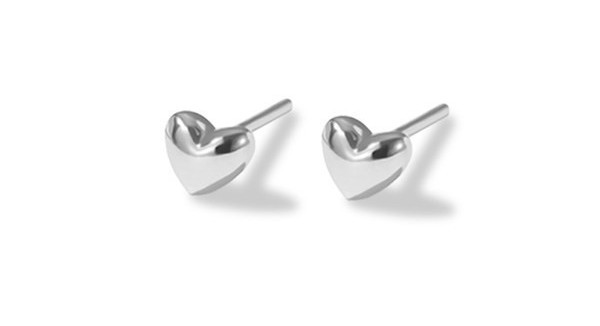 Дамски ежедневни обици във формата на сърце