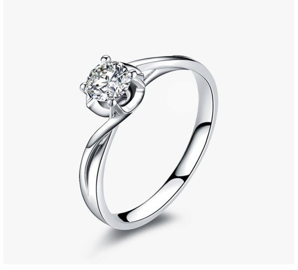 Γυναικείο κομψό δαχτυλίδι με πέτρινη διακόσμηση