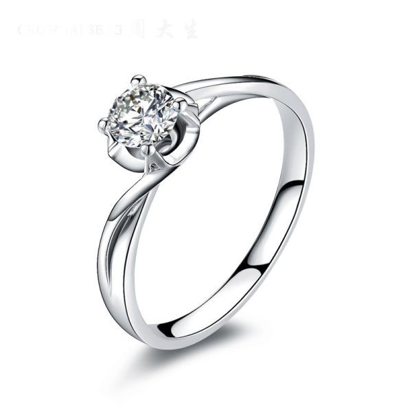 Γυναικείο κομψό δαχτυλίδι με πέτρινη διακόσμηση