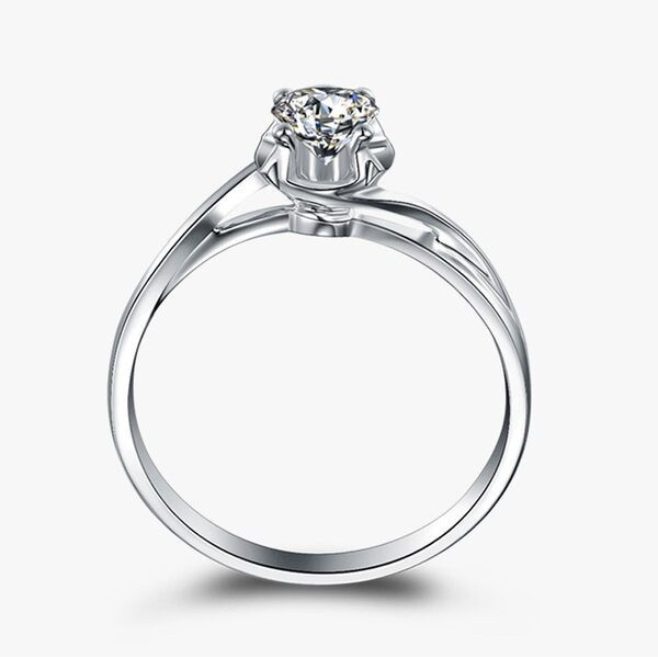 Γυναικείο κομψό δαχτυλίδι με πέτρινη διακόσμηση