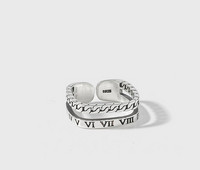 Casual γυναικείο τετράγωνο φαρδύ μοντέλο δαχτυλιδιού