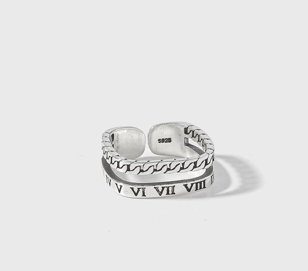 Casual γυναικείο τετράγωνο φαρδύ μοντέλο δαχτυλιδιού