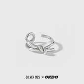 Γυναικείο δαχτυλίδι σε ασημί χρώμα