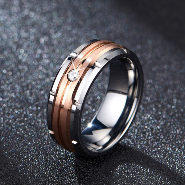 Καθημερινό δαχτυλίδι με διακοσμητική πέτρα