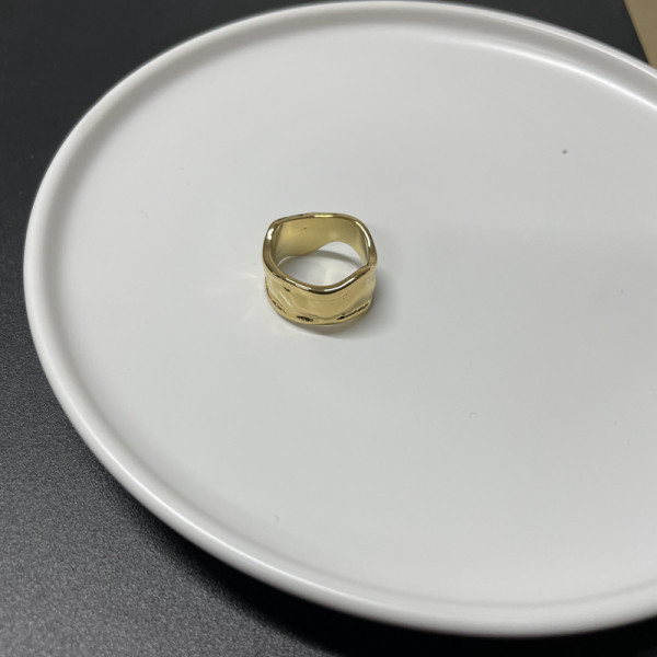 Inel de dama elegant model lat din otel