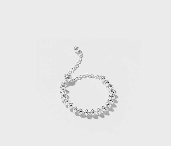 Γυναικείο ρυθμιζόμενο δαχτυλίδι σε ασημί χρώμα