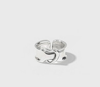 Inel de dama reglabil de culoare argintie