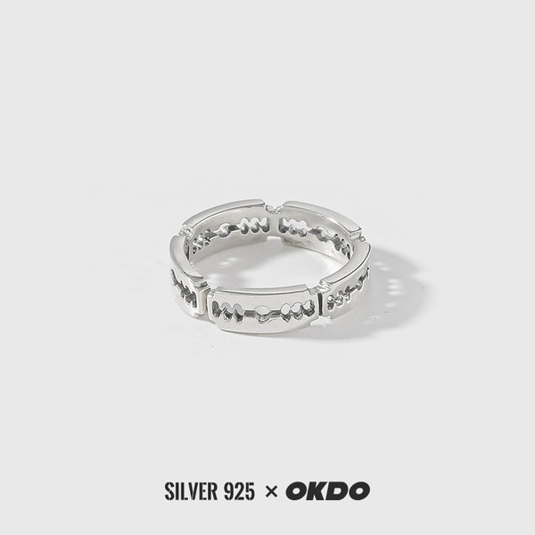 Ženski prsten srebrne boje za svakodnevnu upotrebu