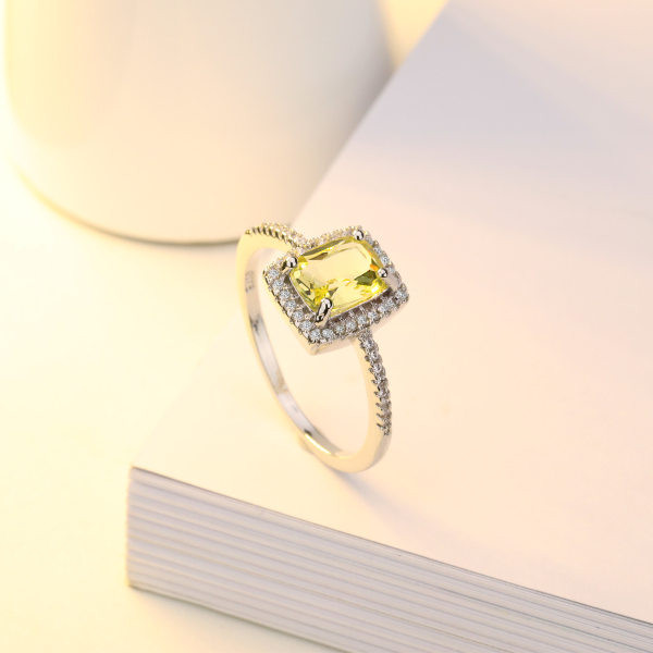 Γυναικείο δαχτυλίδι με πέτρα σε πολλά χρώματα