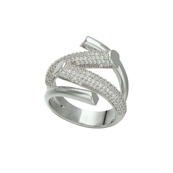 Γυναικείο δαχτυλίδι με πέτρες