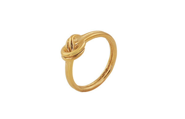 Inel de dama din aur cu decor