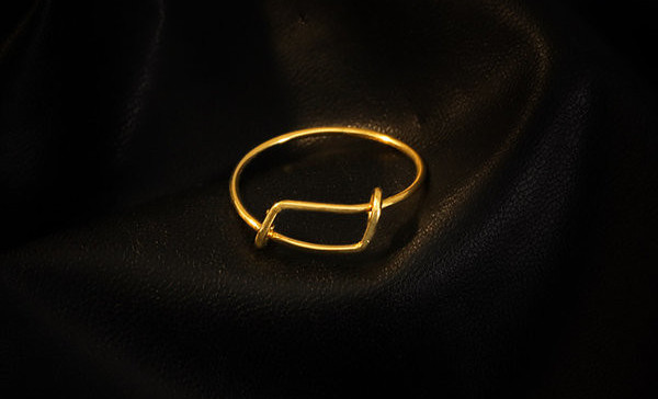 Γυναικείο  δαχτυλίδι σε χρυσό χρώμα