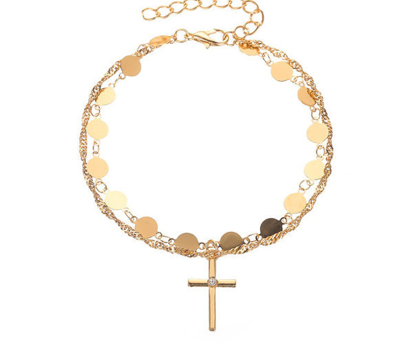 Μοντέρνο γυναικείο βραχιόλι με μενταγιόν