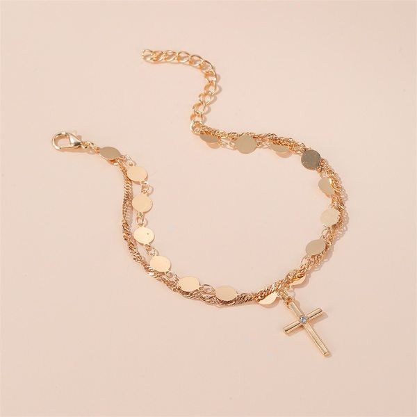 Μοντέρνο γυναικείο βραχιόλι με μενταγιόν