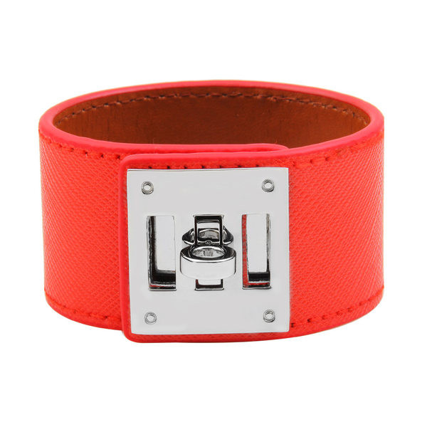 Μονόχρωμο γυναικείο βραχιόλι από οικολογικό δέρμα