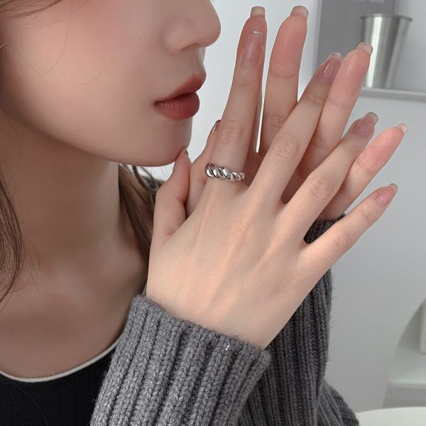 Ženski topik obični široki model s prstenom