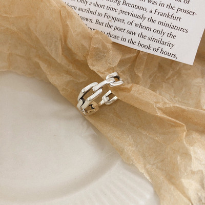 Ρυθμιζόμενα δαχτυλίδια σε ασήμι χρώμα - διαφορετικά μοντέλα