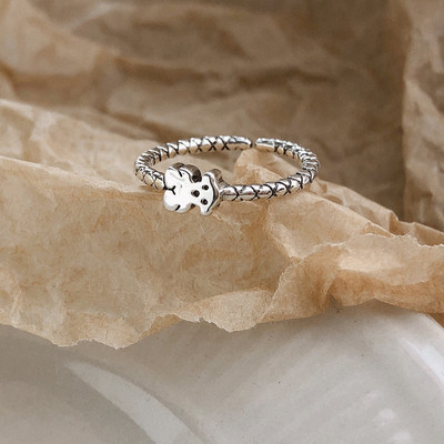 Ρυθμιζόμενα δαχτυλίδια σε ασήμι χρώμα - διαφορετικά μοντέλα