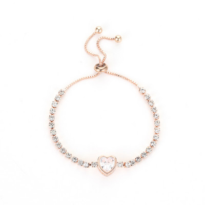 Μοντέρνο γυναικείο βραχιόλι σε δύο μοντέλα με πέτρες