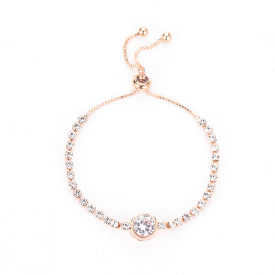 Μοντέρνο γυναικείο βραχιόλι σε δύο μοντέλα με πέτρες