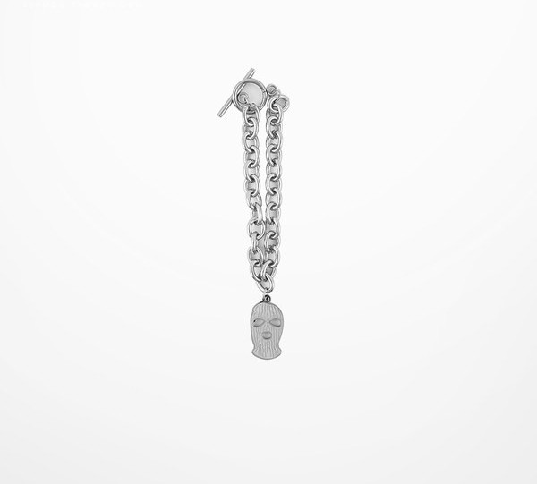 Γυναικείοκαθημερινό βραχιόλι με μενταγιόν σε ασημί χρώμα