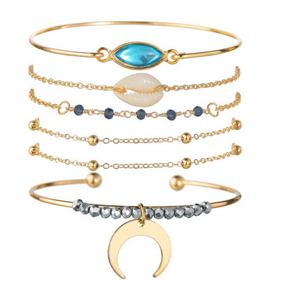 Σετ από έξι διαφορετικά βραχιόλια