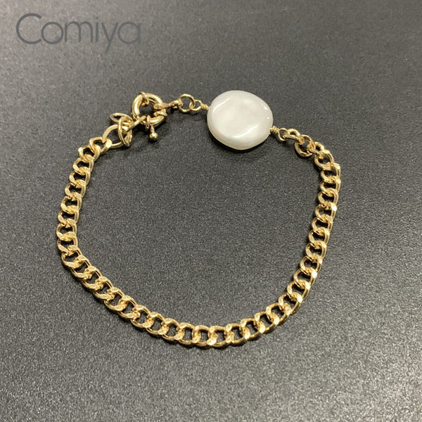 Γυναικείο βραχιόλι σε χρυσό χρώμα - δύο μοντέλα