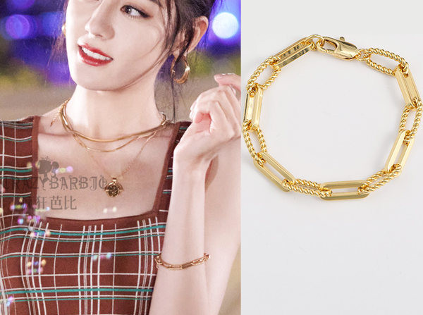 Γυναικείο καθημερινό βραχιόλι σε χρυσό χρώμα